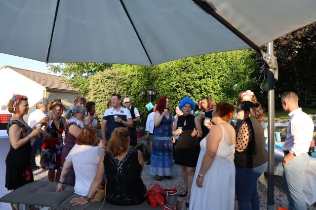 Soirée de fin d'année dans le jardin de Cécilia le 24 juin 2023, photo 99