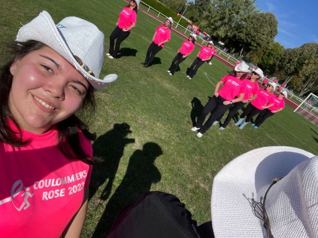 Démonstration pour OCTOBRE ROSE à Coulommiers 1er octobre 2023, photo 11