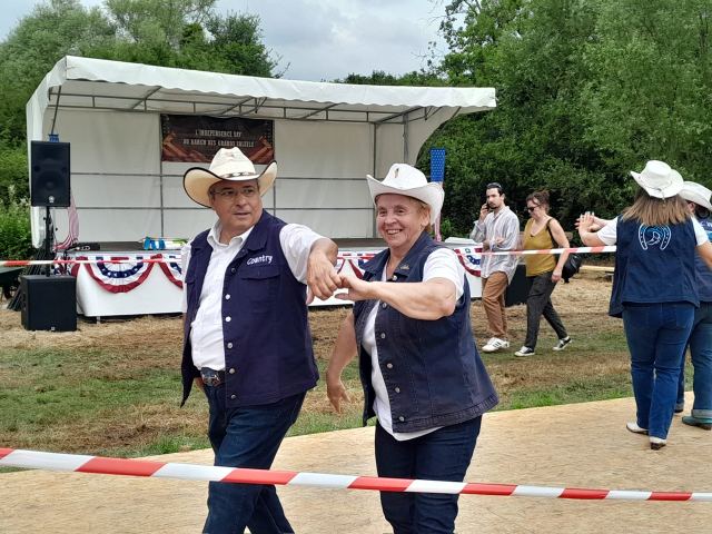 Démonstration à L'Indépendance Day à Pommeuse le 30 juin 2024, photo 6