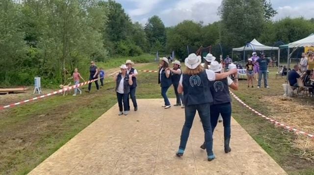 Démonstration à L'Indépendance Day à Pommeuse le 30 juin 2024, photo 4