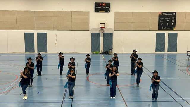 Démonstration à la soirée du SUPERBOWL à Magny le Hongre le 09 février, photo 7