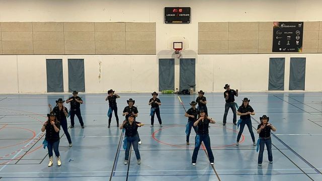 Démonstration à la soirée du SUPERBOWL à Magny le Hongre le 09 février, photo 6