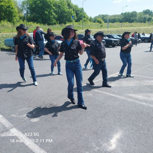 Démonstration au rassemblement US Cars 77 à Coulommiers le 18 mai, photo 8