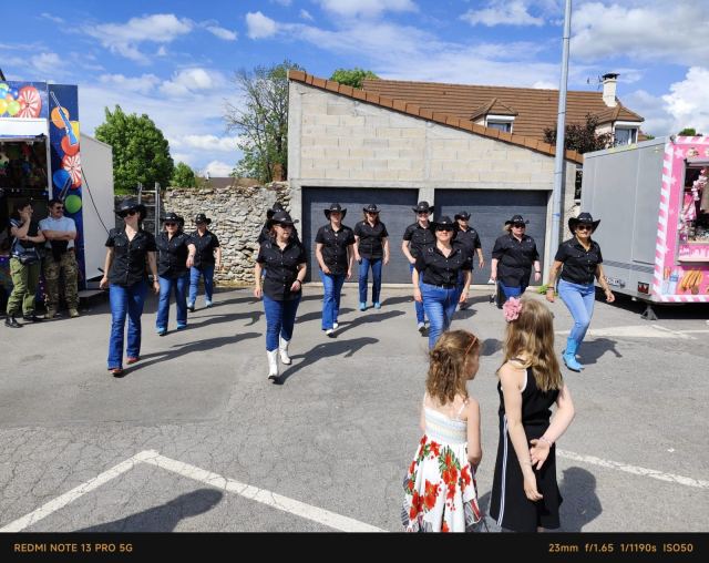 Prestation pour l'élection de la Rosière à Faremoutiers le 11 mai 2025, photo 4